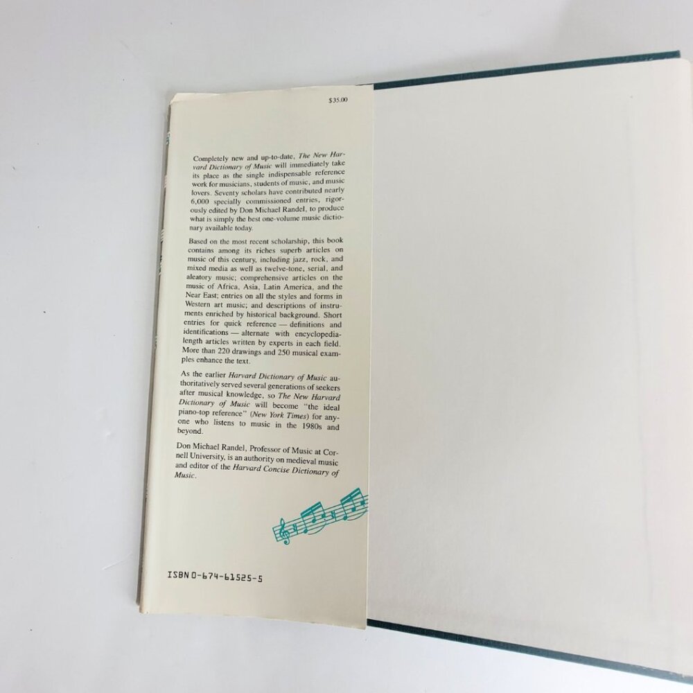 The New Harvard Dictionary Of Music - Edited By Don Randel - Reference Book - Picture 11 of 16